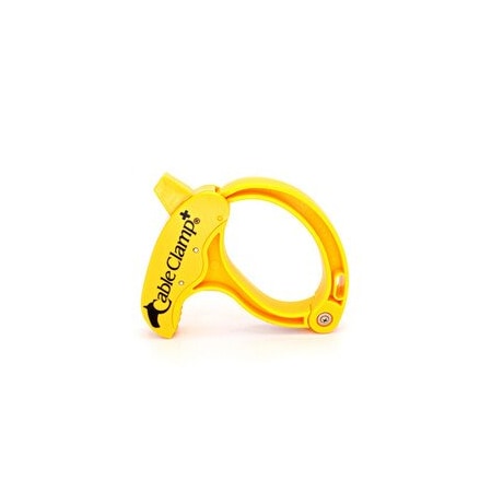 Cable Wholesale Pack of 7 - Cable Clamp - Large - Yellow 30CA-48107